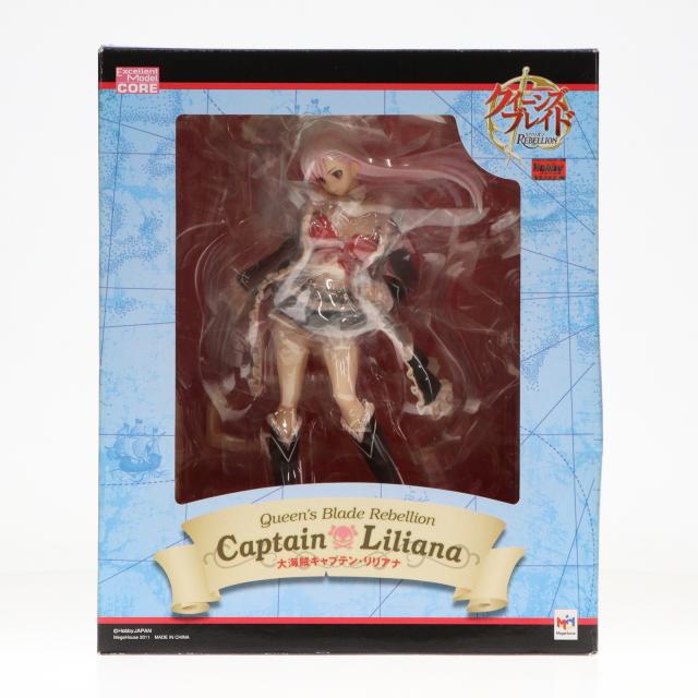 【中古即納】[FIG] エクセレントモデル CORE 大海賊キャプテン・リリアナ クイーンズブレイド リベリオンP-7 1/8 完成品 フィギュア メガハウス(20110825)の通販は