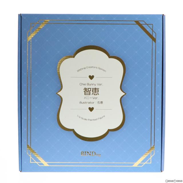 【中古即納】[FIG] ポストカード付属 ネイティブクリエイターズコレクション 智恵(ちえ) バニーVer. BINDing クリエイターズ オピニオン 1/4 完成品 フィギュア ネイティブオンラインショップ FANZA限定 BINDing(バインディング)(20220228)の通販は