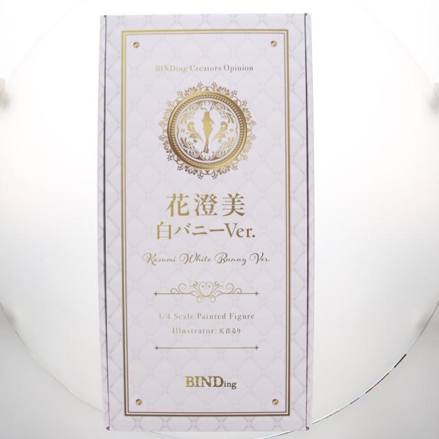 【中古即納】[FIG] ネイティブクリエイターズコレクション 花澄美(かすみ) 白バニーVer. BINDing クリエイターズ オピニオン 1/4 完成品 フィギュア BINDing(バインディング)/ネイティブ(20250403)