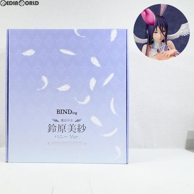 【中古即納】[FIG] ポストカード無し 鈴原美沙(すずはらみさえ) バニーVer. RAITAオリジナルキャラクター(魔法少女シリーズ) 1/4 完成品 フィギュア ネイティブオンラインショップ DMM限定 BINDing/ネイティブ(20180802)