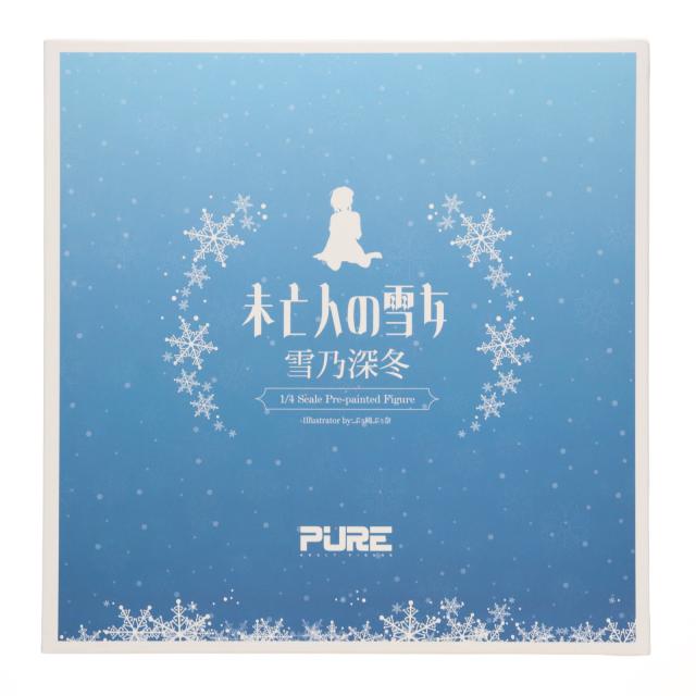【中古即納】[FIG] バッジ 色紙付属 未亡人の雪女 雪乃深冬(ゆきのみふゆ) 座ってる雪乃さん 1/4 完成品 フィギュア MAGI ARTS(マギアーツ)(20250430)