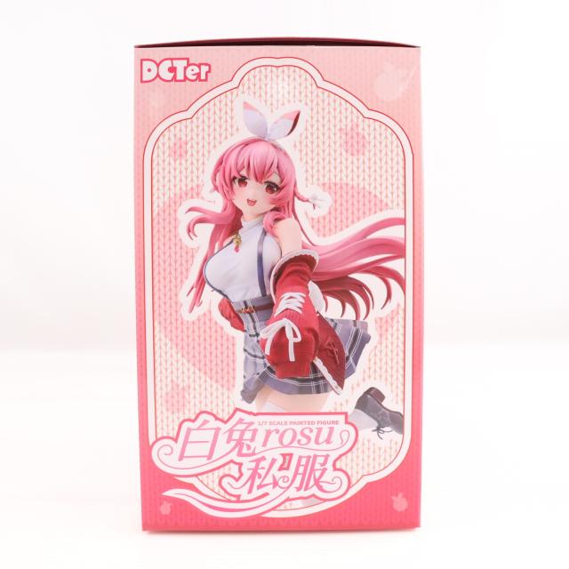 中古即納】[FIG] あみあみ限定 白うさぎRosu 下着Ver. 1/7 完成品 