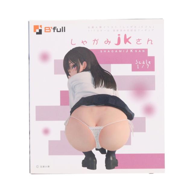 【中古即納】[FIG] 加瀬大輝 イラスト「しゃがみJKさん」 1/7 完成品 フィギュア B´full FOTS JAPAN(ビーフルフォトスジャパン)(20221119)