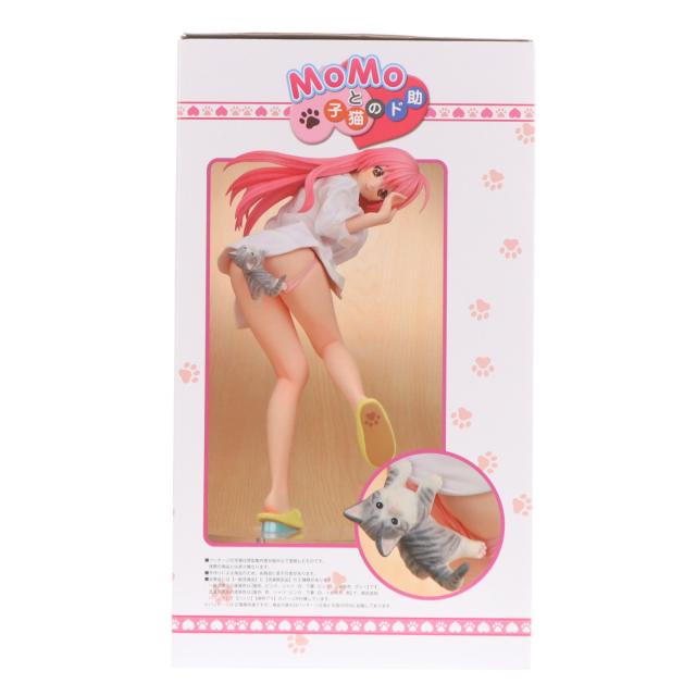 【中古即納】[FIG] MoMoと子猫のド助 通常版 1/5.5 完成品 フィギュア クルシマ製作所(20131031)