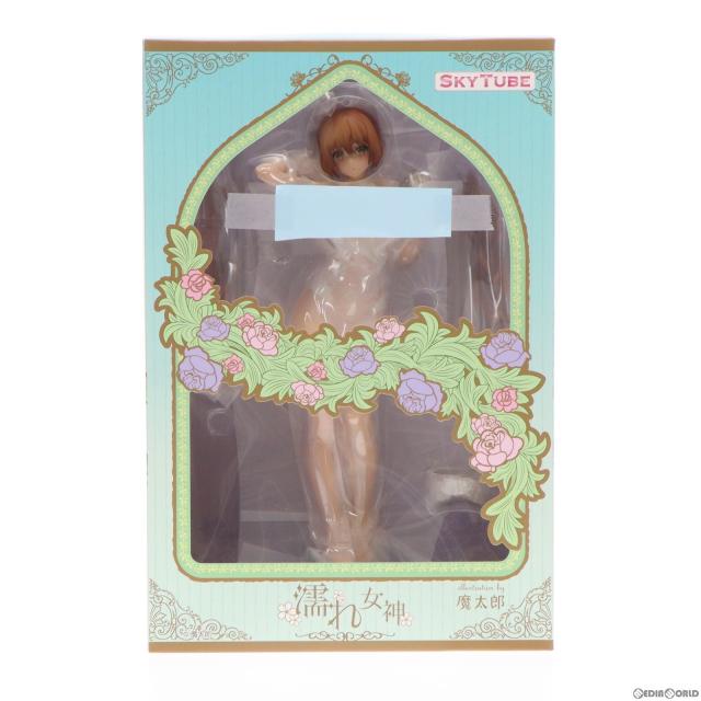 【中古即納】[FIG] ポストカード あみあみ限定特典付属 濡れ女神 illustration by 魔太郎 1/6 完成品 フィギュア(AX-1150) SkyTube(スカイチューブ)(20230112)