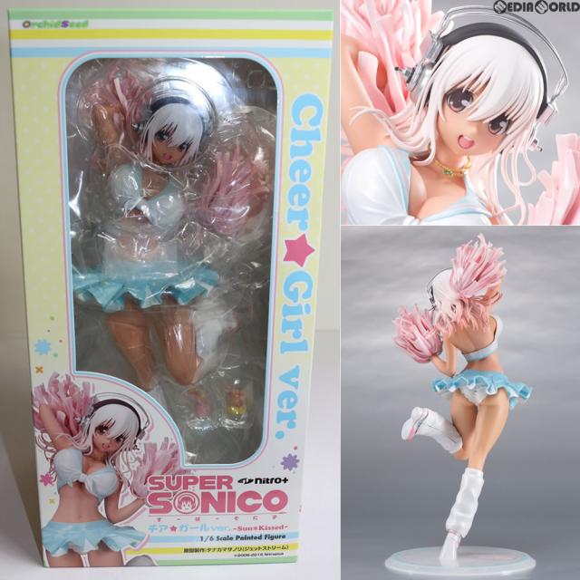 【中古即納】[FIG] すーぱーそに子 チアガールver. -Sun*Kissed- 1/6 完成品 フィギュア(PVC140) オーキッドシード(20150718)