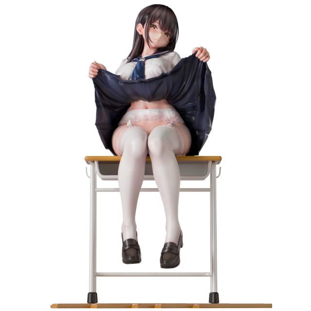 【中古即納】[FIG] 加瀬大輝「教室でたくし上げJKさん」 脱衣ver. 1/5 完成品 フィギュア インサイト(20241031)