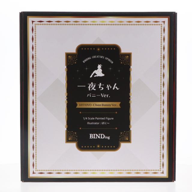 【中古即納】[FIG] ポストカード付属 ネイティブクリエイターズコレクション 一夜ちゃん(ひとよちゃん) バニーVer. BINDing クリエイターズ オピニオン 1/4 完成品 フィギュア ネイティブオンラインストア FANZA限定 BINDing(バインディング)/ネイティブ(20231130)
