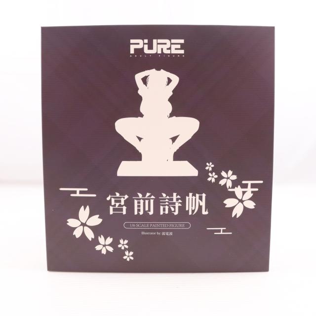 【中古即納】[FIG] 原画色紙 原画タペストリー付属 宮前詩帆(みやまえしほ) Illustrated by 弱電波 1/6 完成品 フィギュア PURE(ピュア)(20250430)