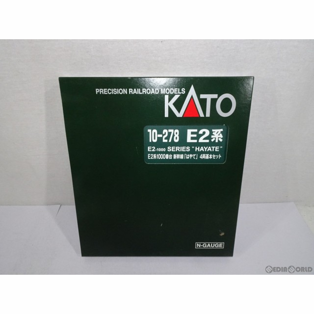 【中古即納】[RWM]10-278 E2系1000番台 新幹線「はやて」 4両基本セット(動力付き) Nゲージ 鉄道模型 KATO(カトー)(20060531)