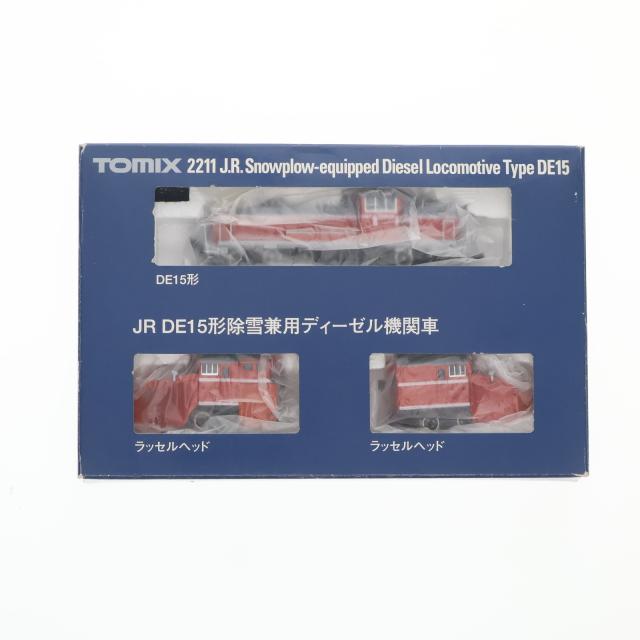【中古即納】[RWM] 2211 JR DE15形 除雪兼用ディーゼル機関車(動力付き) Nゲージ 鉄道模型 TOMIX(トミックス)(20060531)