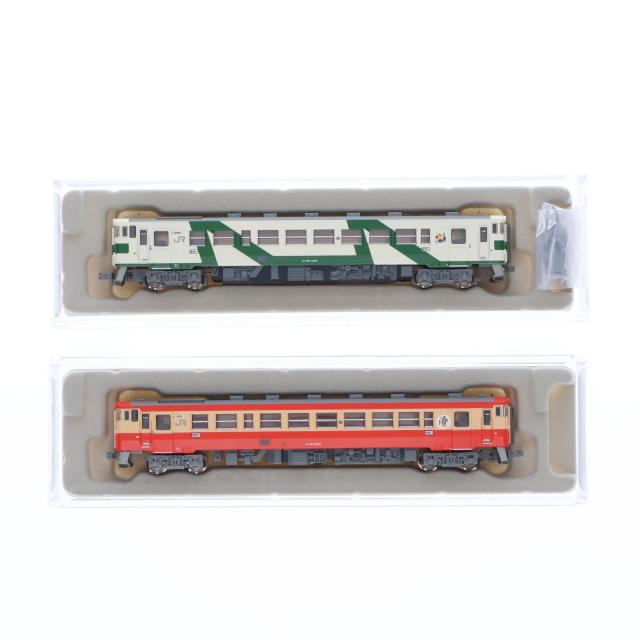 中古即納 RWM A8621 キハ40系1000番台 烏山線色 標準色 2両