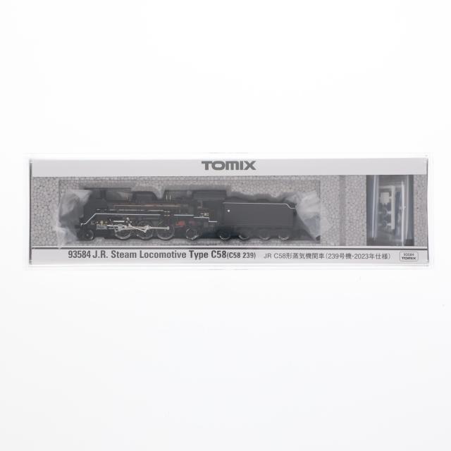 【中古即納】[RWM] 93584 JR C58形蒸気機関車(239号機・2023年仕様)(動力付き) Nゲージ 鉄道模型 TOMIX(トミックス)(20240320)