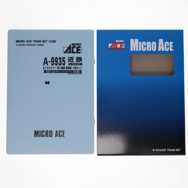 【中古即納】[RWM] A9935 近鉄26000系 さくらライナー 第二編成 新塗装 4両セット(動力付き) Nゲージ 鉄道模型 MICRO ACE(マイクロエース)(20221210)_1