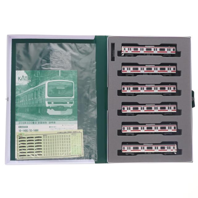 【中古即納】[RWM] 10-1495 特別企画品 209系500番台 京葉線色 6両基本セット(動力付き) Nゲージ 鉄道模型 KATO(カトー)(20250717)