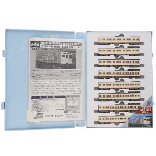 【中古即納】[RWM] A7056 京王 6000系 旧塗装・旧ロゴ 8両セット(動力付き) Nゲージ 鉄道模型 MICRO ACE(マイクロエース)(20150719)