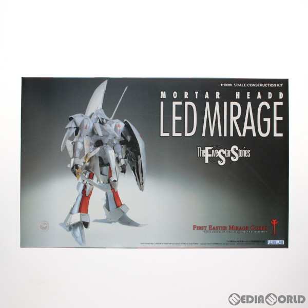 【中古即納】[PTM]1/100 L.E.D.ミラージュ 半透明装甲版 ファイブスター物語 プラモデル(FS-127)  ウェーブ(WAVE)(20150523)｜au PAY マーケット