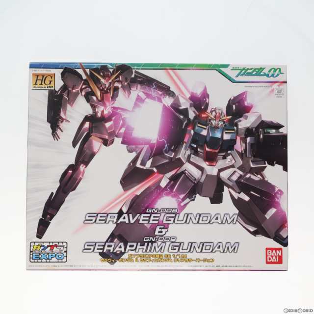 【中古即納】[PTM]ガンプラEXPO限定 HG 1/144 GN-008 セラヴィーガンダム GN-009 セラフィムガンダム クリアカラーバージョン 機動戦士ガの通販は