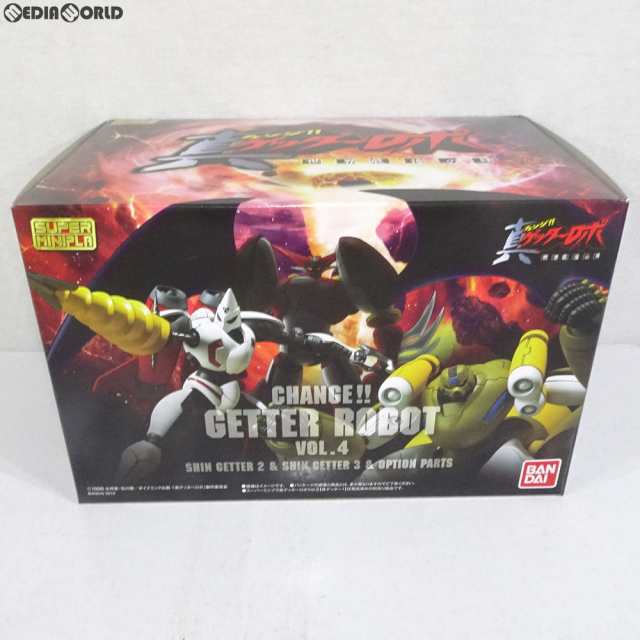 【中古即納】[PTM](食玩)プレミアムバンダイ限定 スーパーミニプラ 真(チェンジ!!)ゲッターロボ Vol.4 真ゲッターロボ 世界最後の日 プラ