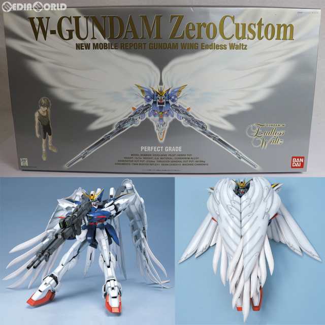 【中古即納】[PTM]PG 1/60 XXXG-00W0 ウイングガンダムゼロカスタム 新機動戦記ガンダムW Endless Waltz(エンドレスワルツ) プラモデル(0