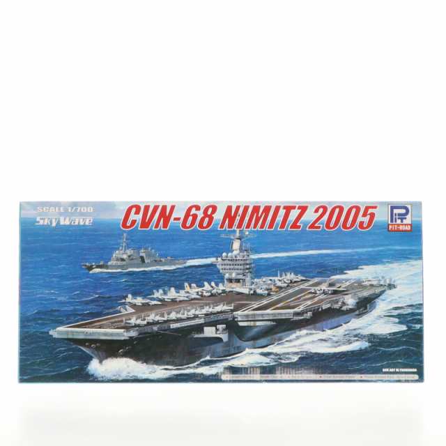 【中古即納】[PTM] 1/700 スカイウェーブシリーズ 米海軍原子力空母CVN-68 ニミッツ2005 プラモデル(M34) ピットロード(20100921)の通販は