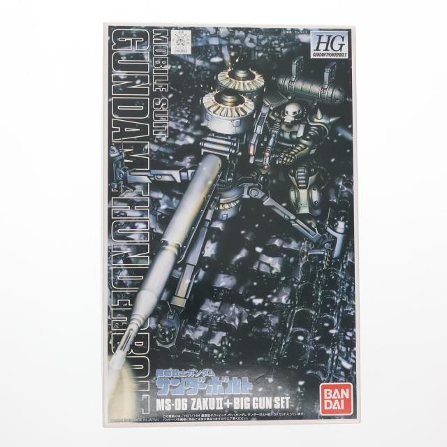 【中古即納】[PTM] HG 1/144 量産型ザク+ビッグガン(ガンダムサンダーボルト版) 機動戦士ガンダム サンダーボルト プラモデル(0183662) バンダイ(20131228)の通販は