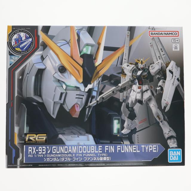 【中古即納】[PTM] GUNDAM SIDE-F限定 RG 1/144 νガンダム(ダブル・フィン・ファンネル装備型) 機動戦士ガンダム 逆襲のシャア プラモデル(5067466) バンダイスピリッツ(20241221)