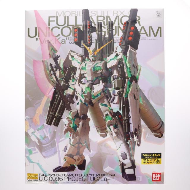 【中古即納】[PTM] MG 1/100 RX-0 フルアーマーユニコーンガンダム Ver.Ka プレミアムデカール同梱版 機動戦士ガンダムUC(ユニコーン) プラモデル(0222239) バンダイ(20170930)