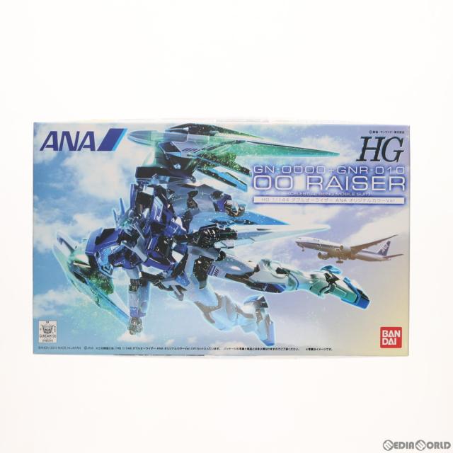 【中古即納】[PTM] HG 1/144GN-0000+GNR-010 ダブルオーライザー ANA オリジナルカラーVer. 機動戦士ガンダム00(ダブルオー) プラモデル(2118020) バンダイ(20100901)