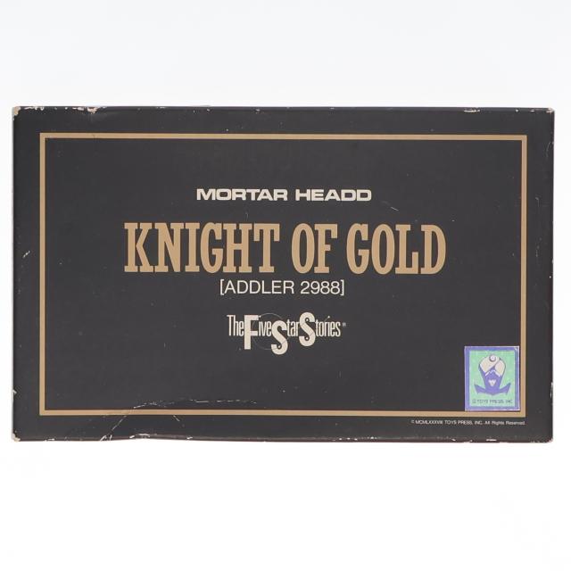 【中古即納】[PTM] 1/144 MORTAR HEADD KNIGHT OF GOLD ADDLER 2988(モーターヘッド ナイト・オブ・ゴールド アドラー 2988) ファイブスター物語 シリーズNo.9 ガレージキット プラモデル ウェーブ(WAVE)(19991231) 9,516円