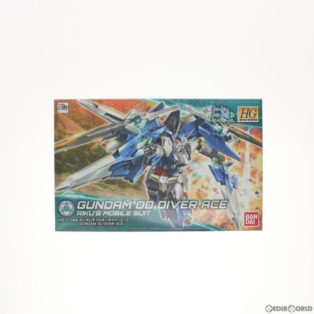 【中古即納】[PTM] HGBD 1/144 GN-0000DVR/A ガンダムダブルオーダイバーエース ガンダムビルドダイバーズ プラモデル バンダイ(20180721)