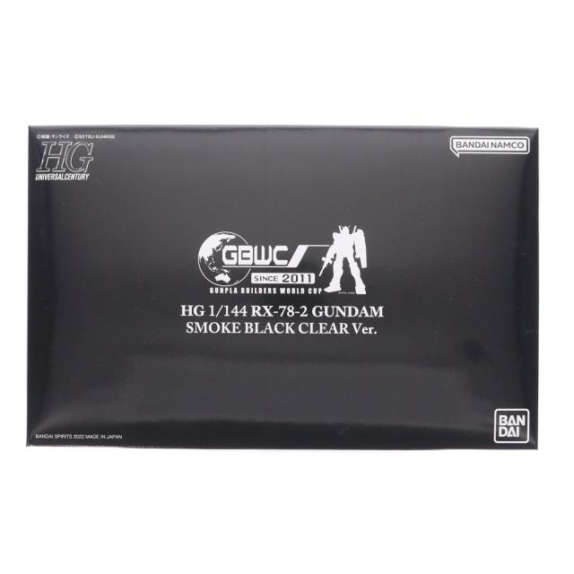 【中古即納】[PTM] HGUC 1/144 RX-78-2 ガンダム スモークブラッククリアVer. 機動戦士ガンダム ガンプラビルダーズワールドカップ2011 オープンコース/ジュニアコース 1次審査通過者記念景品 プラモデル(2497965) バンダイスピリッツ(20101106)