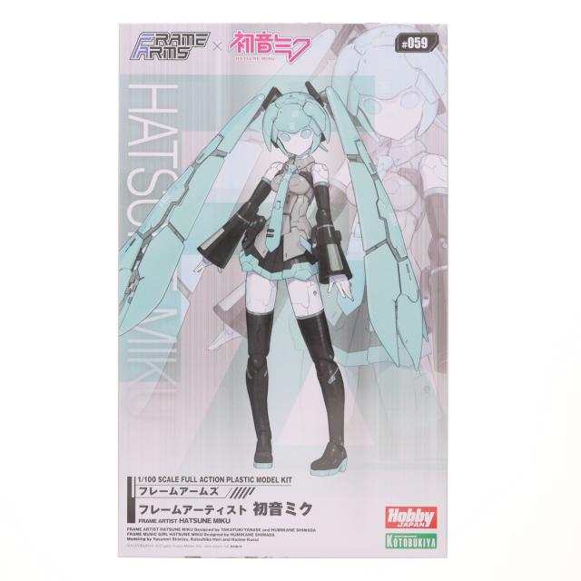 【中古即納】[PTM] フレームアームズ 1/100 フレームアーティスト 初音ミク VOCALOID(ボーカロイド) プラモデル(FA129) コトブキヤ(20221028)