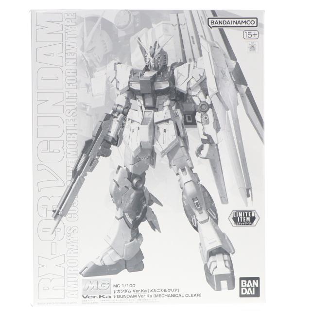 【中古即納】[PTM] イベント限定 MG 1/100 νガンダム Ver.Ka[メカニカルクリア] 機動戦士ガンダム 逆襲のシャア 