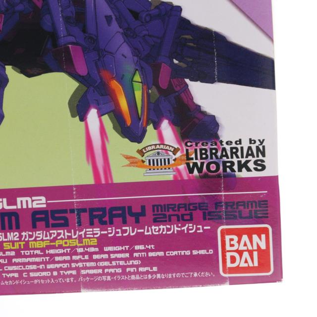 【中古即納】[PTM] 1/100 MBF-POSLM2 ガンダムアストレイ ミラージュフレーム セカンドイシュー 機動戦士ガンダムSEED VS ASTRAY(シードヴァーサスアストレイ) シリーズ No.24 プラモデル(0161418) バンダイ(20170217)_2