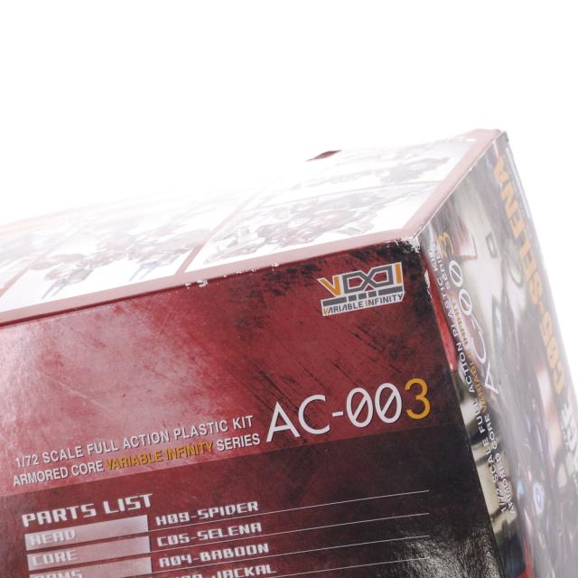 【中古即納】[PTM] V.I.シリーズ AC-003 1/72 ミラージュ C05-SELENA(セレナ) ARMORED CORE(アーマード・コア) プラモデル(VI-04) コトブキヤ(20060930)_2