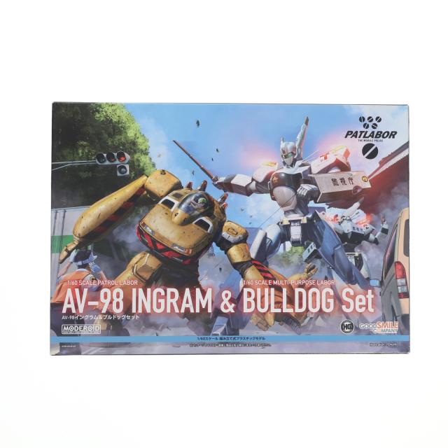 【中古即納】[PTM] MODEROID(モデロイド) 1/60 AV-98イングラム ブルドッグセット 機動警察パトレイバー プラモデル(119307) グッドスマイルカンパニー(20210124)