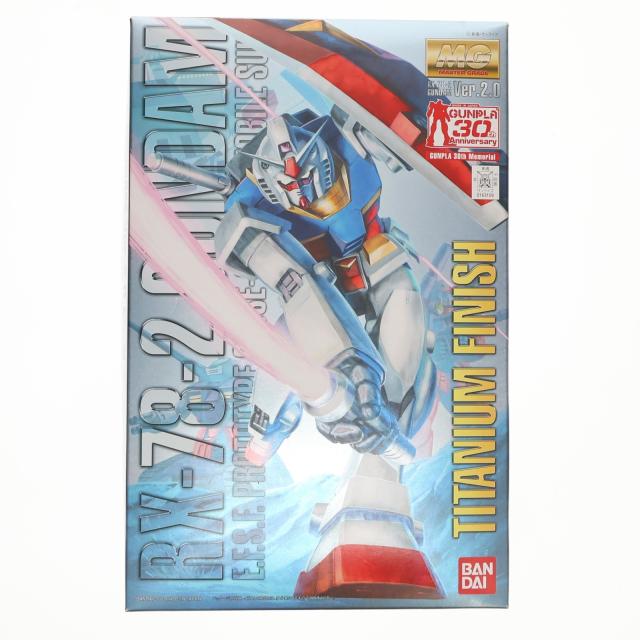 【中古即納】[PTM] MG 1/100 RX-78-2 ガンダム ver2.0 チタニウムフィニッシュ 機動戦士ガンダム プラモデル バンダイ(20100325)