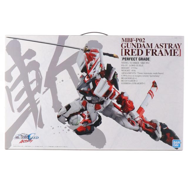 【中古即納】[PTM] PG 1/60 MBF-P02 ガンダムアストレイ レッドフレーム 機動戦士ガンダムSEED ASTRAY(シード アストレイ) プラモデル(5063544) バンダイスピリッツ(20230930)