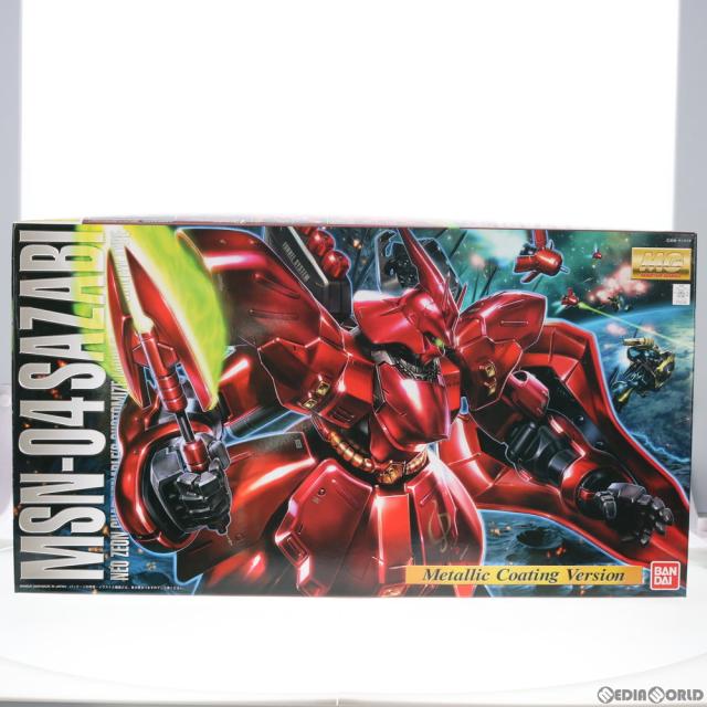 【中古即納】[PTM] MG 1/100 MSN-04 サザビー メタリックコーティングver. 機動戦士ガンダム 逆襲のシャア プラモデル(0152246) バンダイ(20080930)
