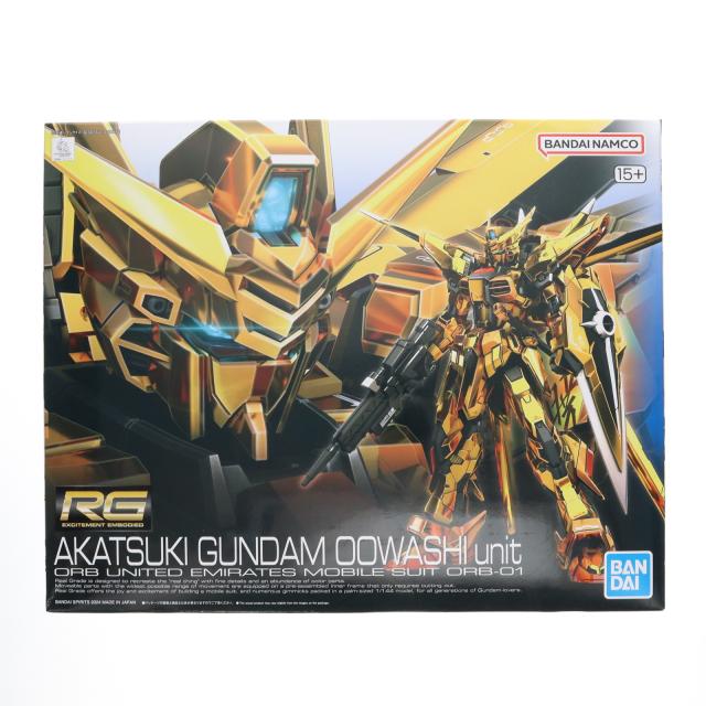 BANDAI - RG 1/144 アカツキガンダム(オオワシ装備) 機動戦士ガンダムSEED DESTINY(シード デスティニー) プラモデル(5067396) バンダイスピリッツ RG 1/144 アカツキガンダム(オオワシ装備) 機動戦士ガンダムSEED