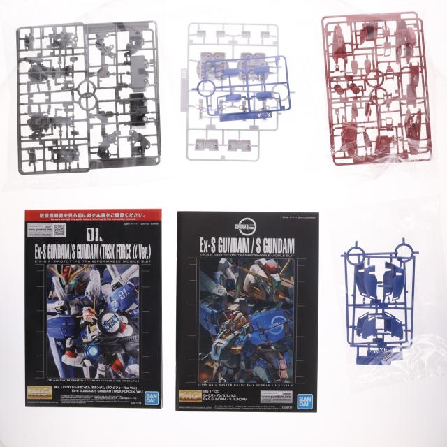 【中古即納】[PTM] プレミアムバンダイ限定 MG 1/100 Ex-Sガンダム/Sガンダム(タスクフォースαVer.) ガンダム・センチネル プラモデル(5061329) バンダイスピリッツ(20250718)_5