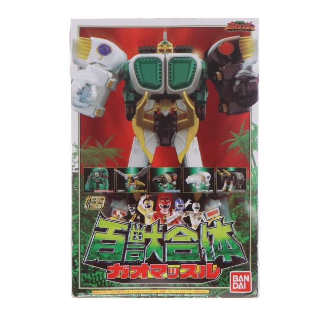 【中古即納】[PTM] (食玩) プレミアムバンダイ限定 SMP[SHOKUGAN MODELING PROJECT] 百獣合体 ガオマッスル/ガオライノス ガオマジロ 百獣戦隊ガオレンジャー プラモデル バンダイ(20210930)