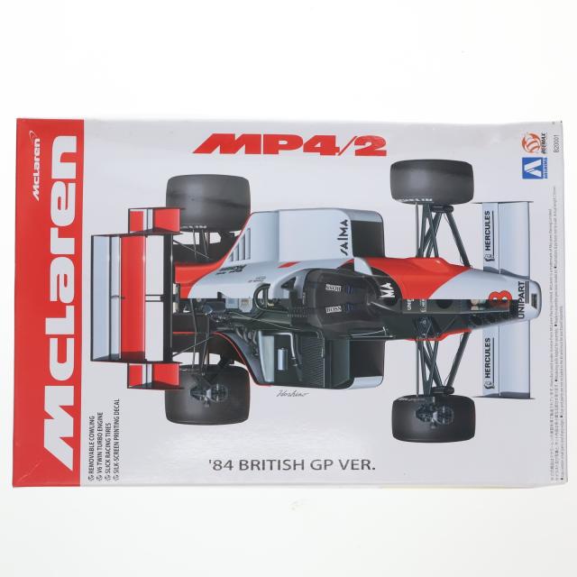 【中古即納】[PTM] BEEMAX No.3 1/20 マクラーレン MP4/2  84 イギリスグランプリ仕様 プラモデル(081891) アオシマ(20150702)