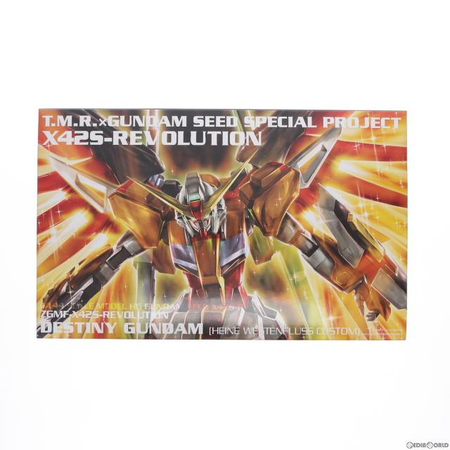 【中古即納】[PTM] 特典3種付属 T.M.Revolution「X42S-REVOLUTION」初回生産限定盤A(HG 1/144 ハイネ専用デスティニーガンダム付属) 機動戦士ガンダムSEED DESTINY(シード デスティニー) プラモデル CD(ESCL-3400) ソニー・ミュージックエンタテインメント(20100324)