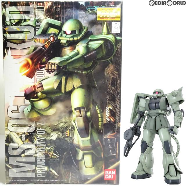 【中古即納】[PTM] MG 1/100 MS-06J ザクII Ver.2.0 工作下士官兵火器防波堤 プラモデル(0149252) バンダイ(20180327)