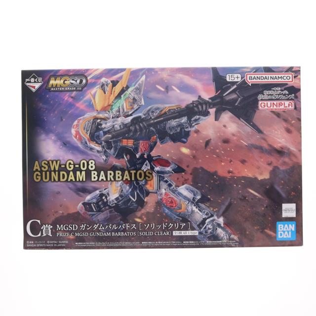 【中古即納】[PTM] C賞 MGSD ガンダムバルバトス[ソリッドクリア] 一番くじ 機動戦士ガンダム 鉄血のオルフェンズ プラモデル プライズ バンダイスピリッツ(20260425) 8,561円