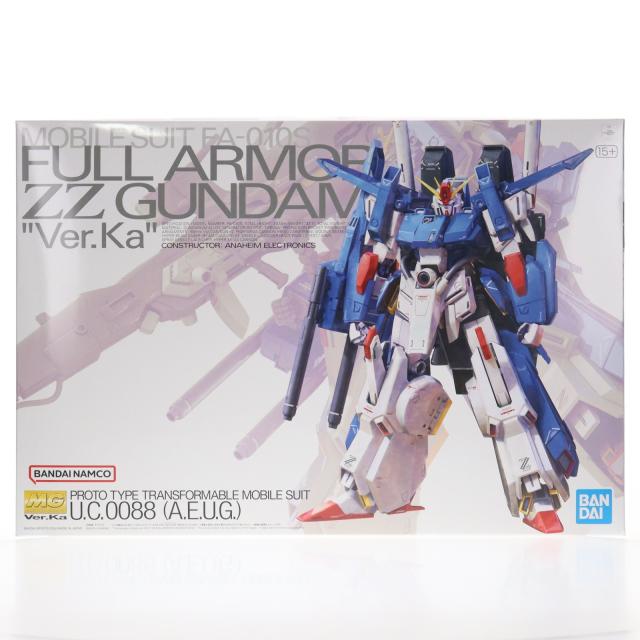 【中古即納】[PTM] MG 1/100 フルアーマーZZガンダム Ver.Ka 機動戦士ガンダムZZ(ダブルゼータ) プラモデル(5072026) バンダイスピリッツ(20260221)