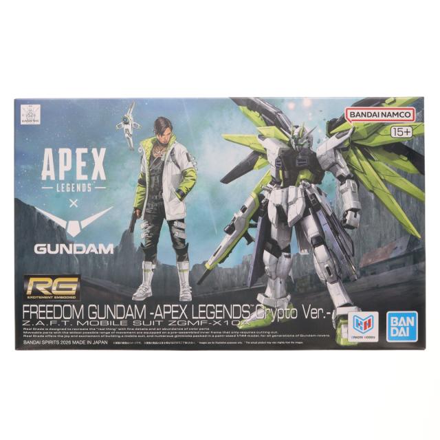 【中古即納】[PTM] RG 1/144 フリーダムガンダム -APEX LEGENDS(TM) クリプト Ver.- 機動戦士ガンダムSEED(シード) プラモデル Apex Legends Shop プレミアムバンダイ限定 バンダイスピリッツ(20260725) 6,088円