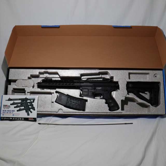 【中古即納】[MIL]G G ARMAMENT(ジーアンドジーアーマメント) 電動ガン GC16 WILD HOG 9インチ(EGC-WLD-009-BNB-NCS) (18歳以上専用)(201